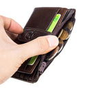 Carteira Masculina de Couro Lorennzi Bull